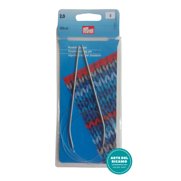 Prym - Ferri Circolari - 100 cm - 2,00 mm